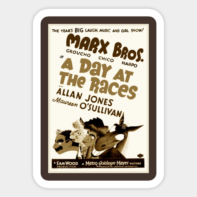 Marx Brothers Sticker by Vandalay Industries